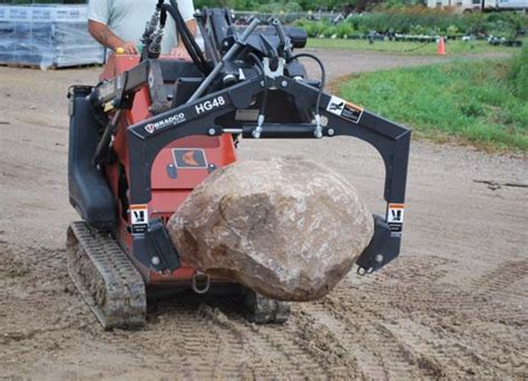 Hardscape Grapple Mini Skid Steer Attachment